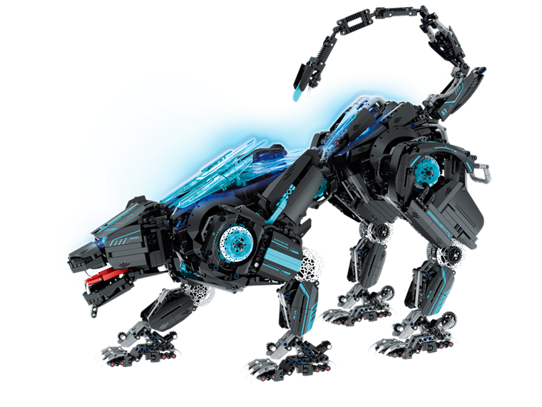 iM.Master, Czarny lampart, klocki konstrukcyjne, 3821 elementów