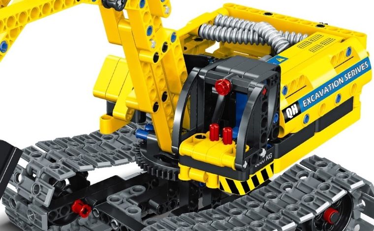 iM.Master, koparka i robot 2w1, klocki, 342 elementy