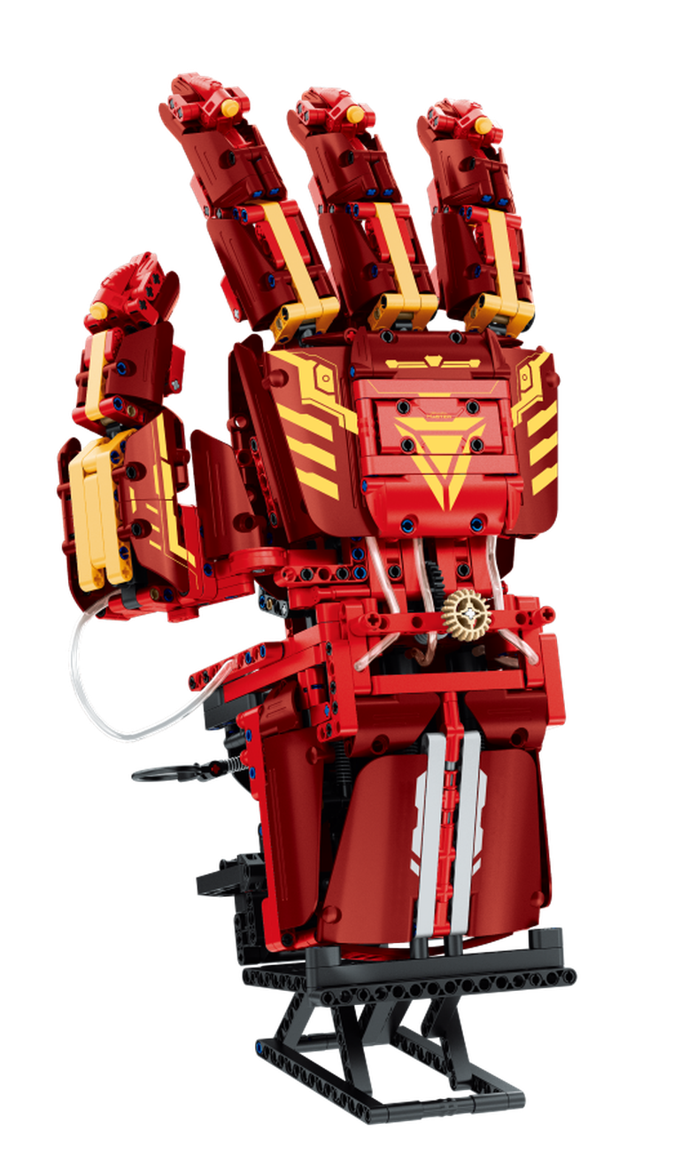 iM.Master, Nano ręka czerwona, klocki, 1329 elementów