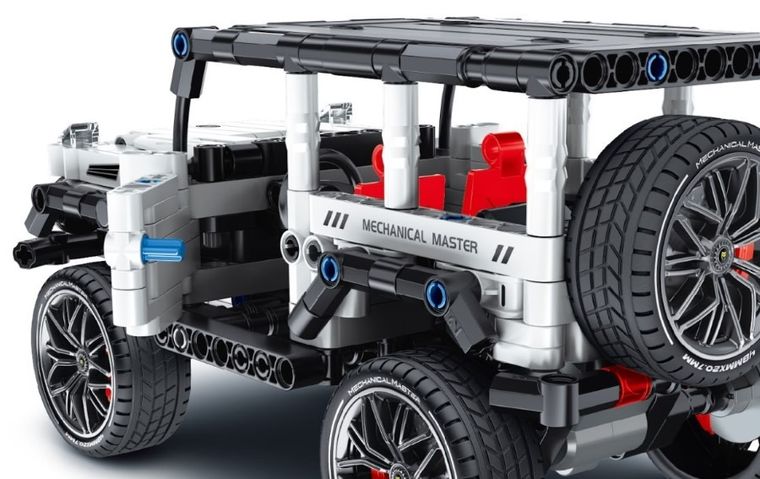 iM.Master, pojazd Off Road biały, klocki, 434 elementy