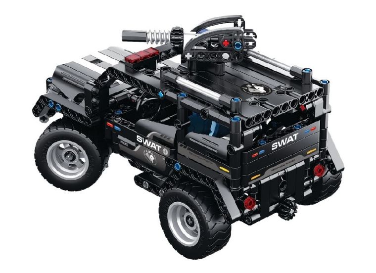 iM.Master, pojazd SWAT 2w1, klocki, 391 elementów