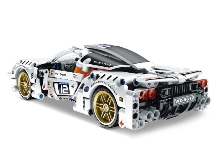 iM.Master, super auto białe, klocki, 437 elementy