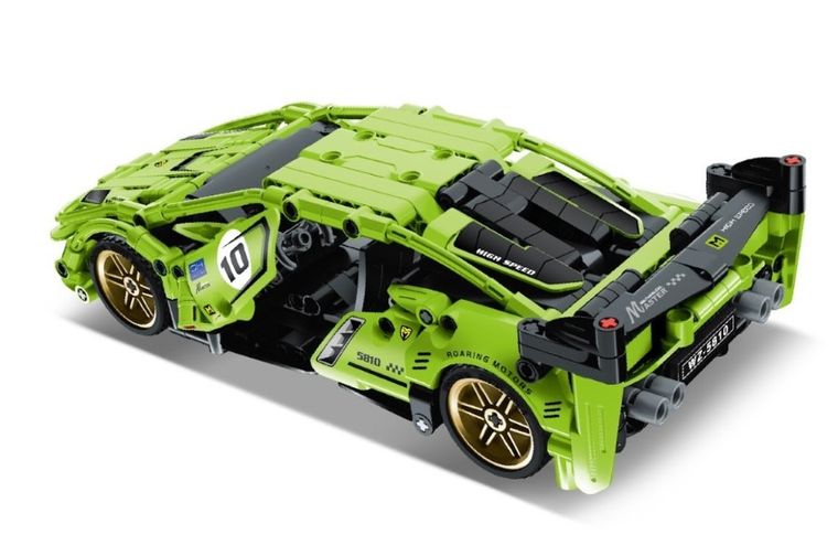 iM.Master, super auto zielone, klocki, 457 elementów