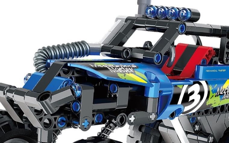 iM.Master, terenówka niebieska, klocki, 193 elementy