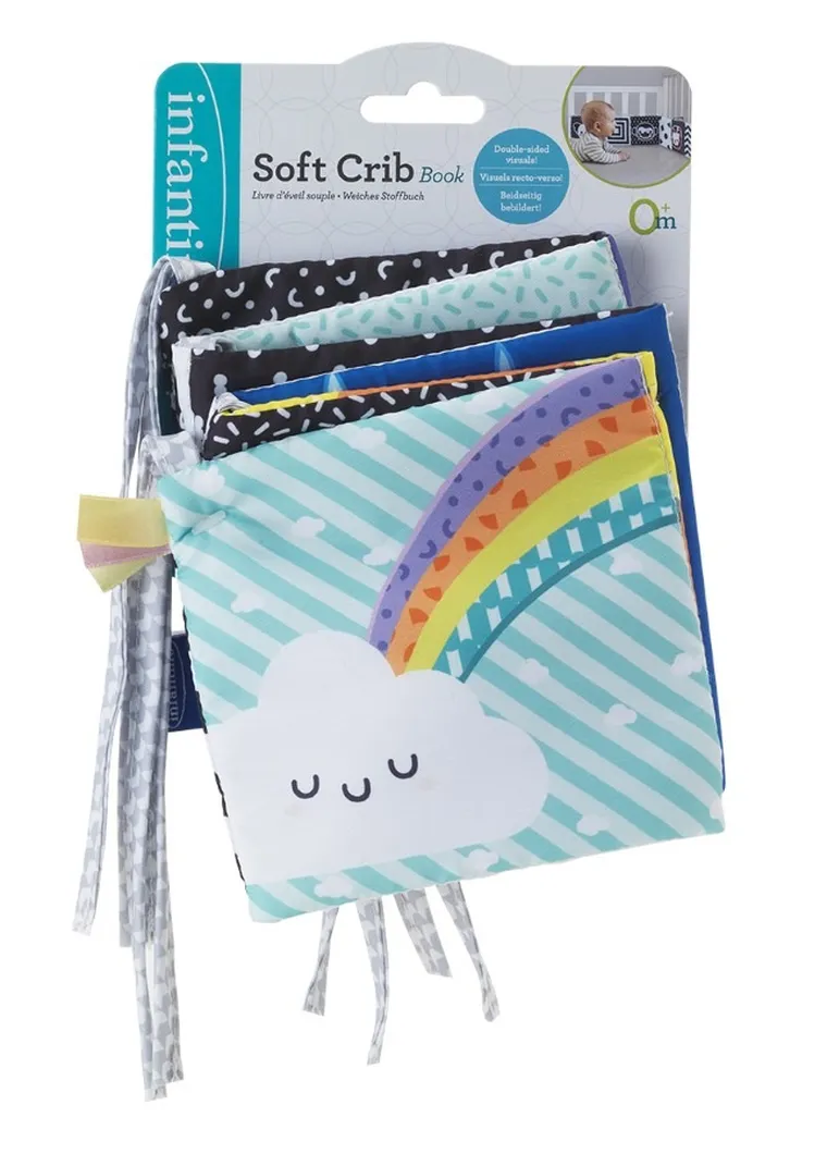 Infantino, miękka książeczka harmonijkowa