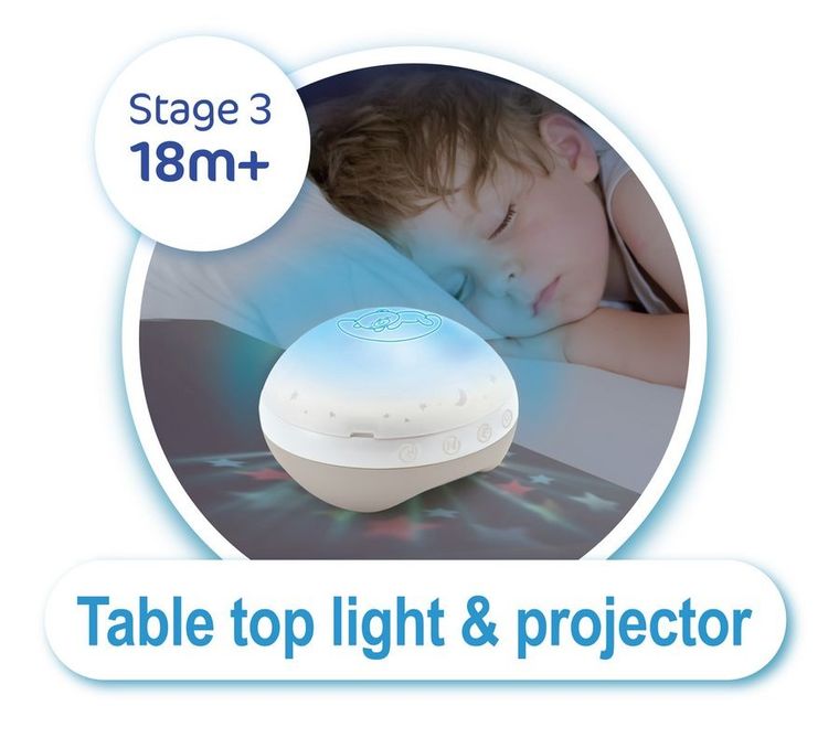 Infantino, muzyczna karuzela interaktywna 3w1, beżowa