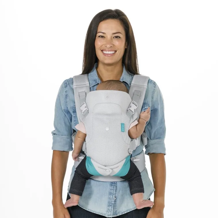 Infantino, nosidełko 4w1, oddychające, szare