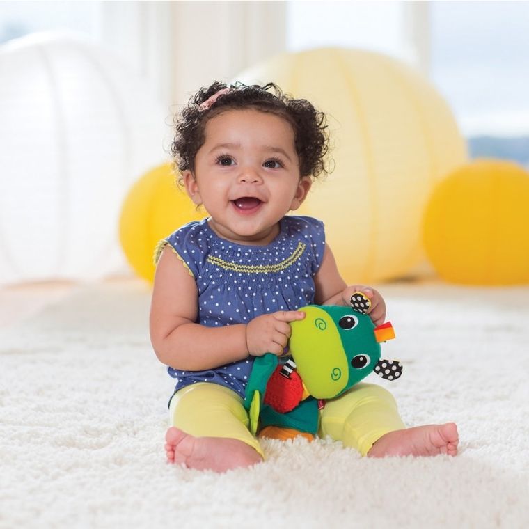 Infantino, pluszowy gryzak, hipcio