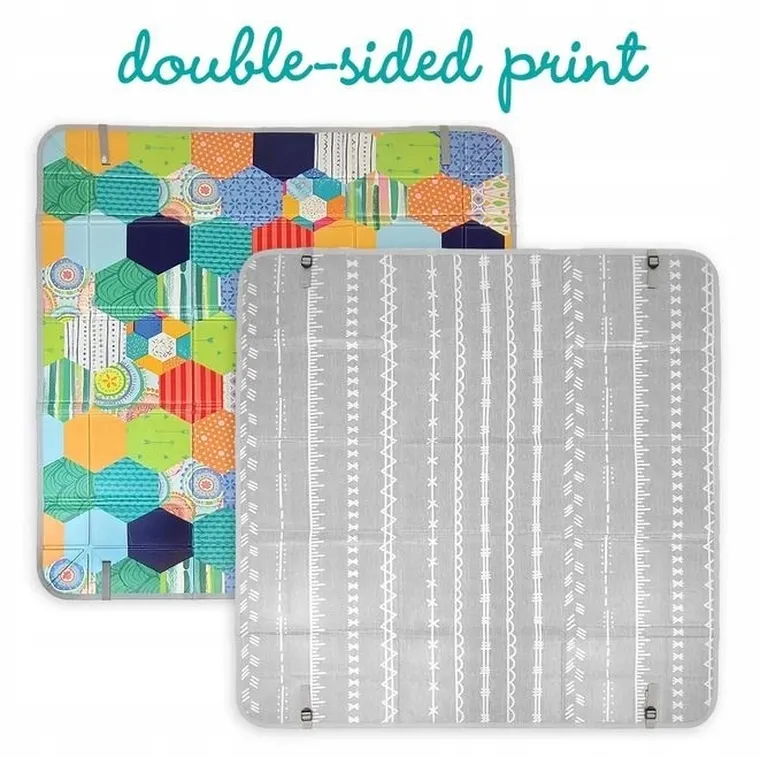 Infantino, składana mata piankowa, kojec