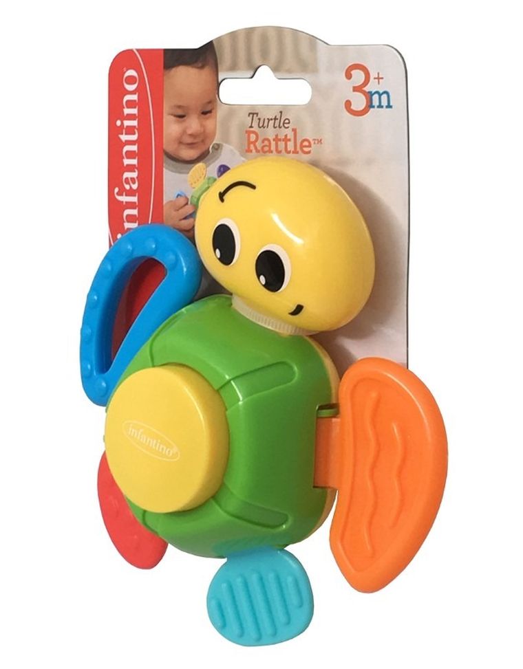 Infantino, żółwik, piszczałka, gryzak