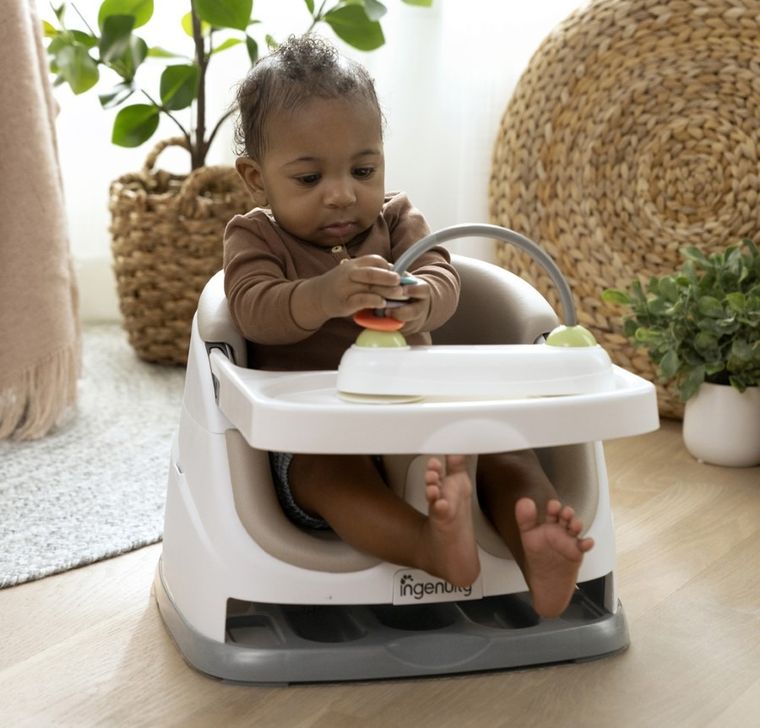 InGenuity, Baby Base Cashmere, krzesełko do karmienia, 2w1, 6m+
