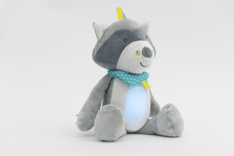 InnoGIO, GIOfriends, Oscar, szumiąca przytulanka z pozytywką i lampką nocną