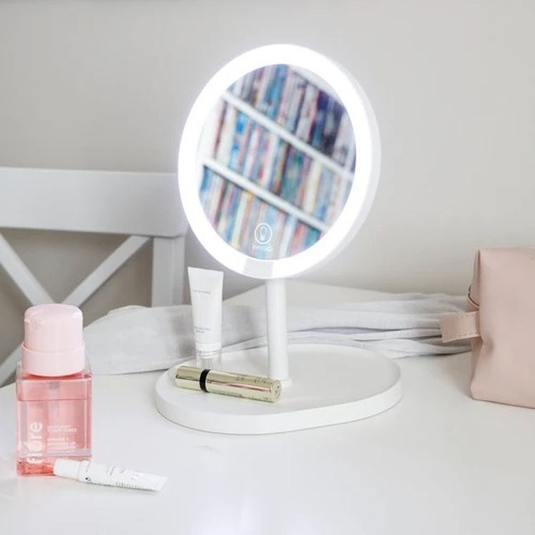 InnoGIO, GIOperfect Diamond Glow, lusterko kosmetyczne, z podświetleniem LED