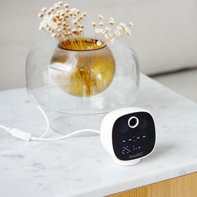 InnoGIO, GIOsafety, Smart Clock, kamera wi-fi