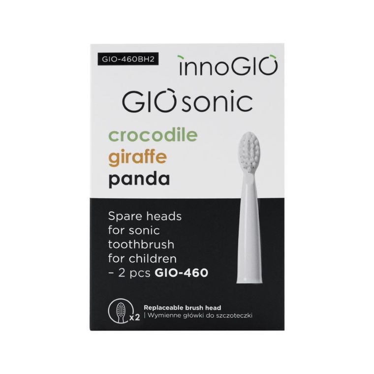 InnoGIO, wymienne główki do szczoteczek, 4 szt.
