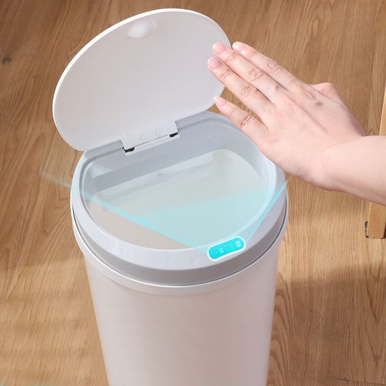 Intel, automatyczny kosz na śmieci z inteligentnym czujnikiem, 12l, szary/akumulator