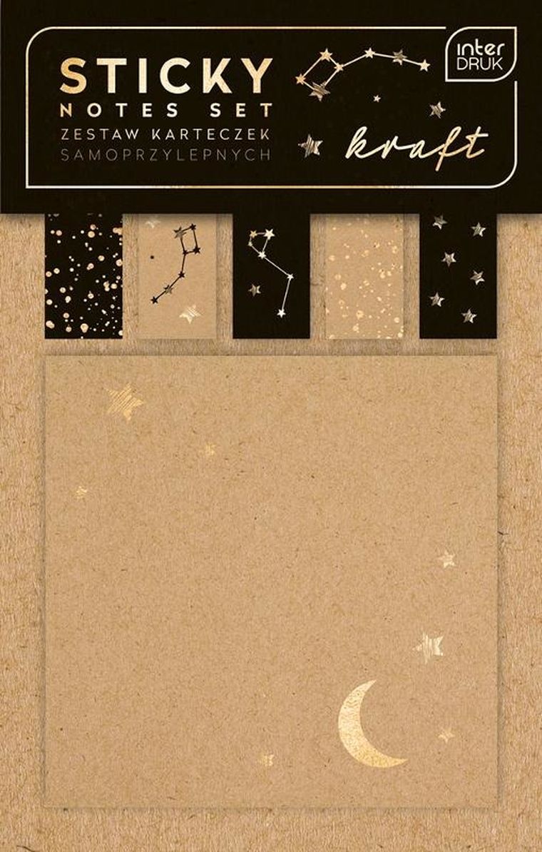 Interdruk, karteczki samoprzylepne, 120 szt.