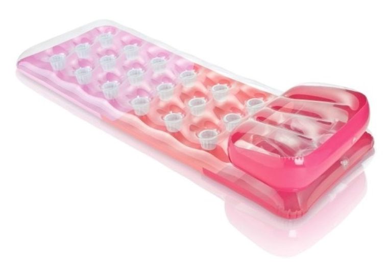 Intex, 18-kieszeniowy materac z poduszką