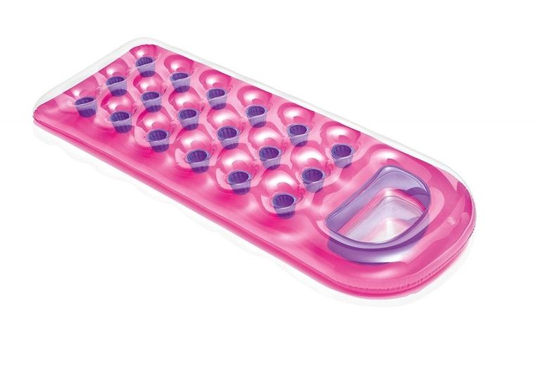 Intex, 18-kieszeniowy materac z poduszką, okienkiem