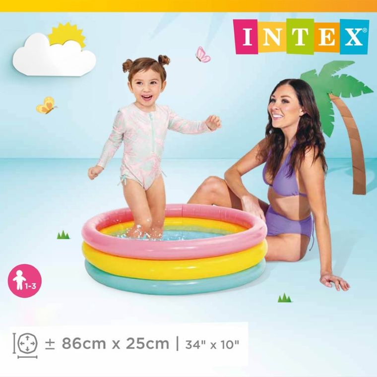 Intex, basen dmuchany, 86 cm