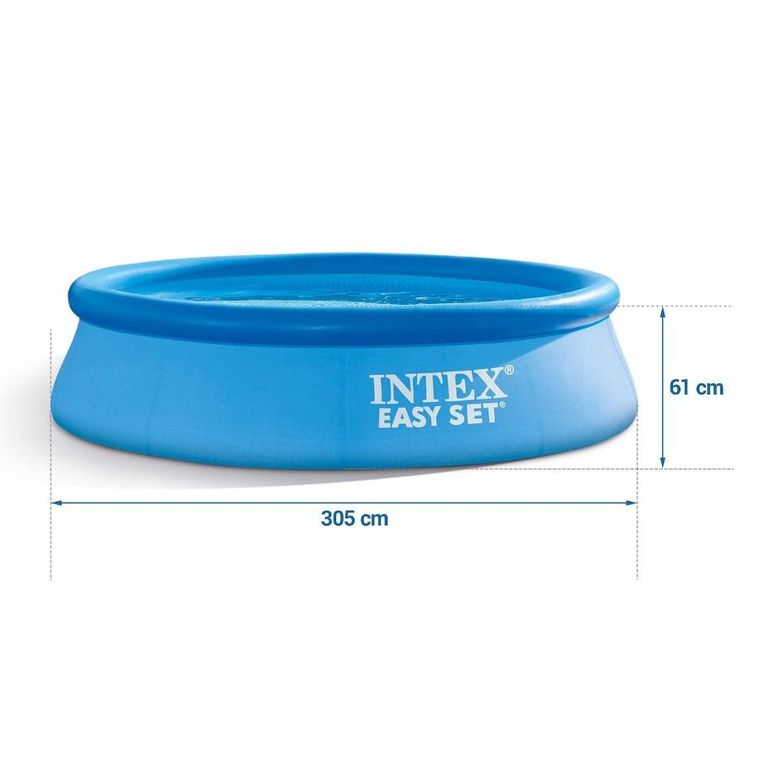 Intex, basen ogrodowy rozporowy, zestaw 9w1, 305-61 cm
