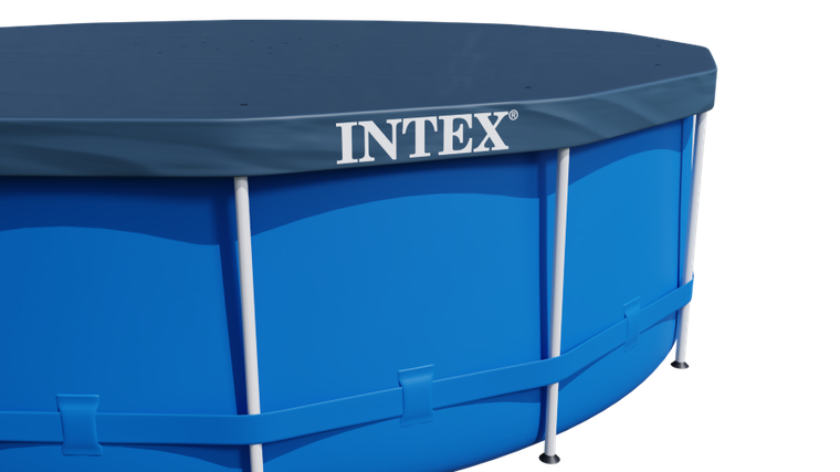 Intex, basen ogrodowy stelażowy, zestaw 9w1, 366-76 cm