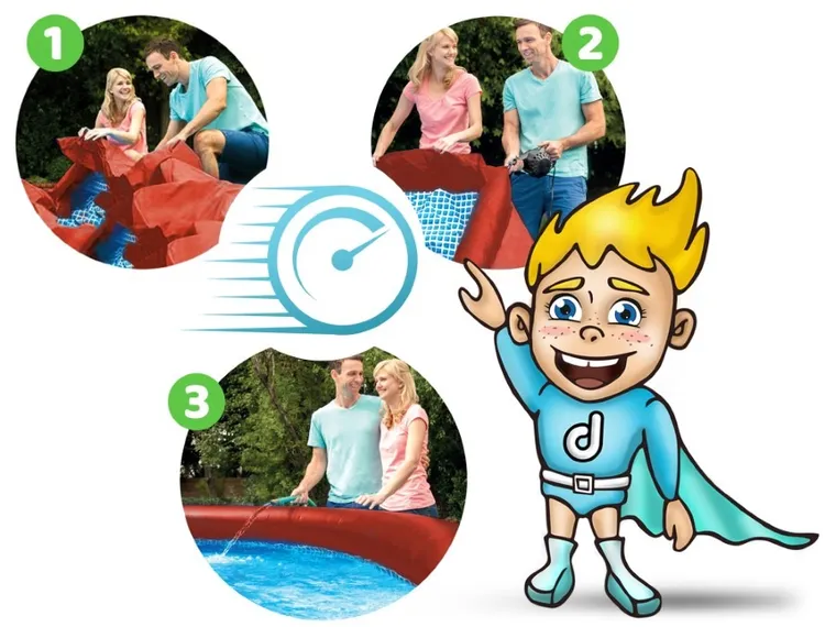 Intex, basen rozporowy, krab, 51-183 cm