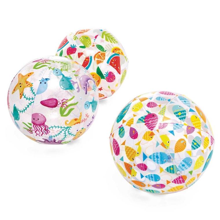 Intex, dmuchana piłka plażowa, podwodny świat, 51 cm