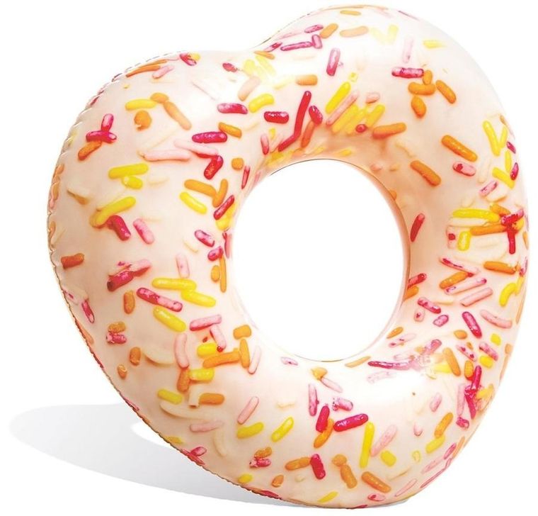 Intex, Koło do pływania donut serce, 56253