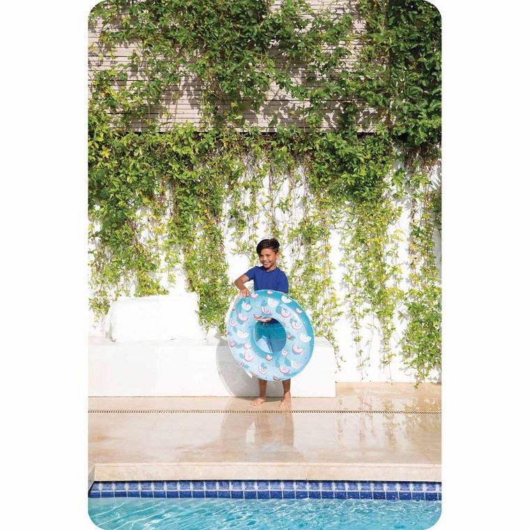 Intex, koło do pływania, tęcze, 81 cm