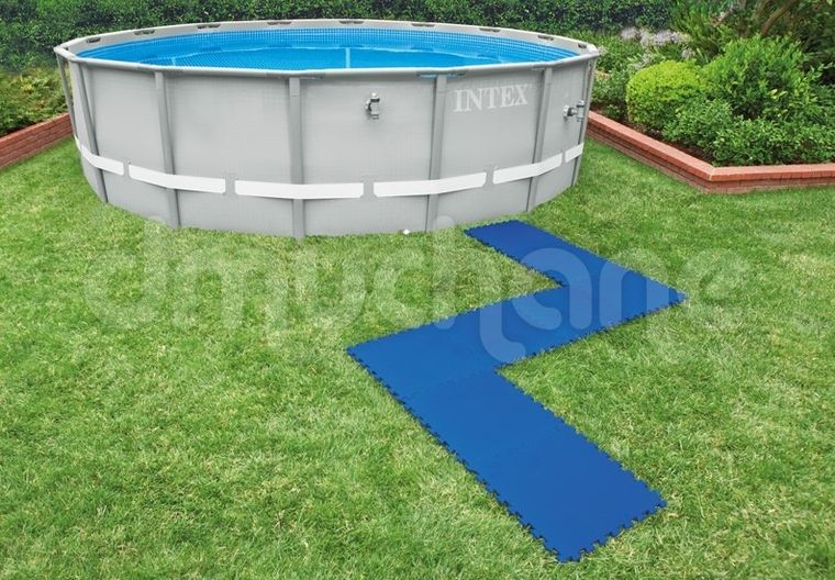 Intex, mata pod basen puzzle, 8 szt.