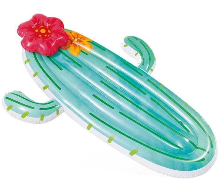 Intex, materac dmuchany, kształt kaktusa