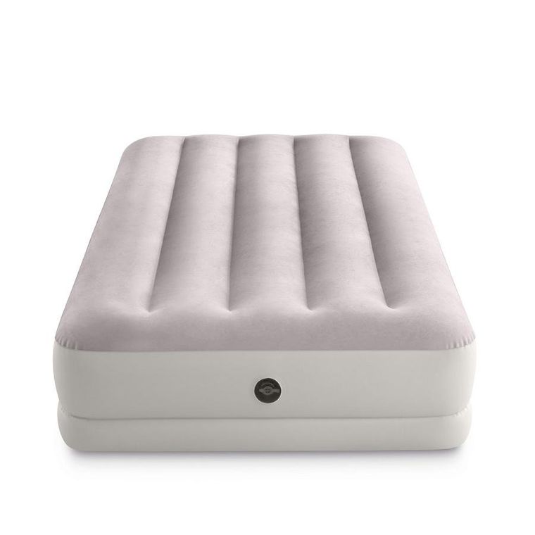 Intex, materac welurowy z pompką elektryczną, 191-99-30 cm