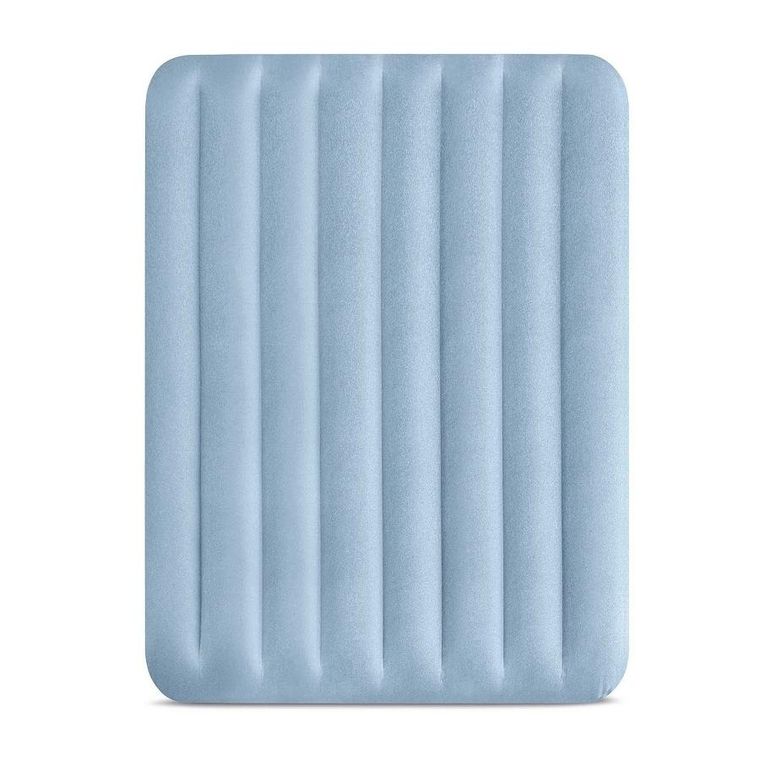 Intex, materac welurowy, z wbudowaną pompką elektryczną, 203-152-36 cm