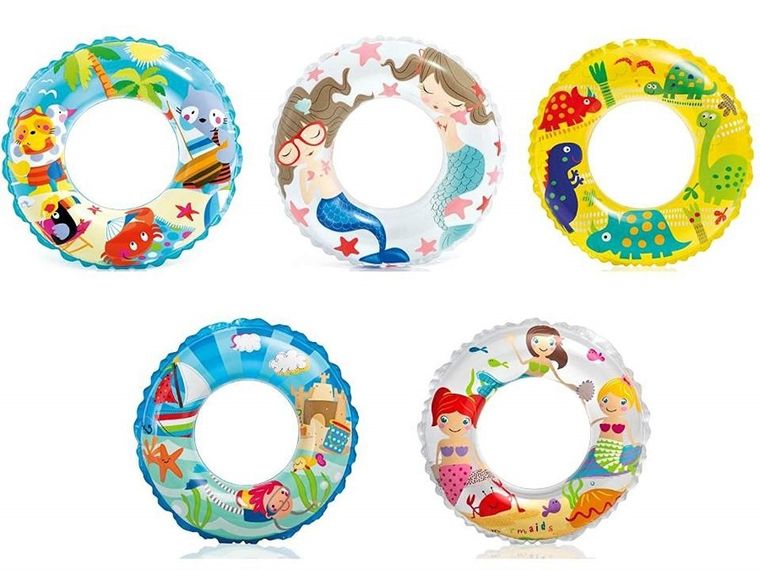 Intex, Rybka, koło do pływania, 61 cm