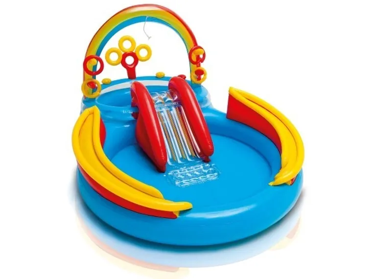 Intex, Tęcza, plac zabaw dmuchany, 297-193-135 cm