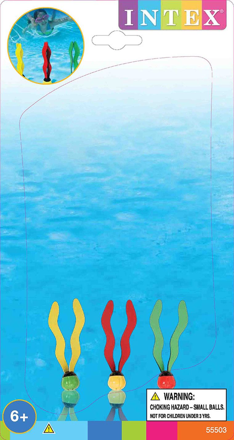 Intex, Wodorosty do nurkowania, 3 szt.