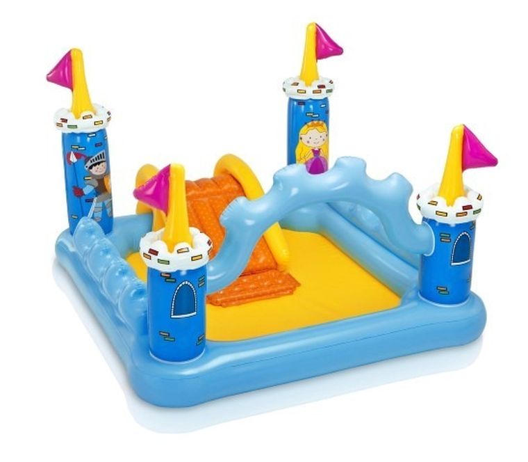 Intex, Zamek Fantasy, plac zabaw, 185-152-107 cm