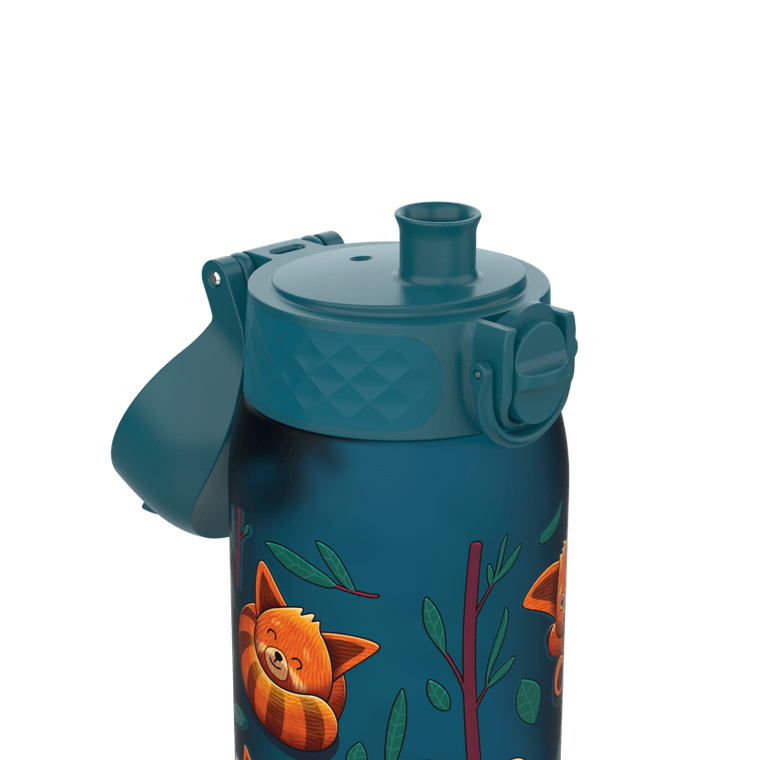 Ion8, Czerwona Panda, bidon z ustnikiem, morski, 350 ml