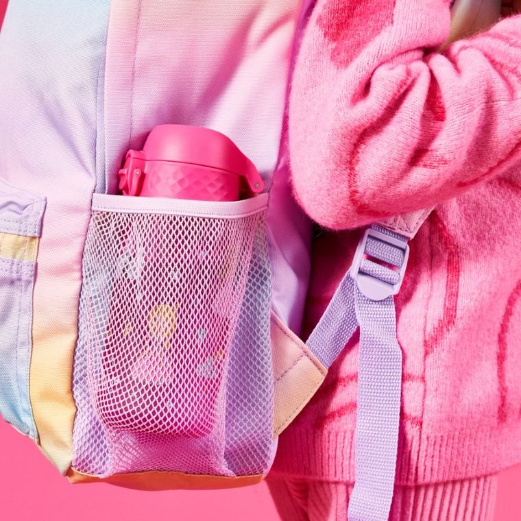 Ion8, Księżniczki, bidon z ustnikiem, różowy, 350 ml