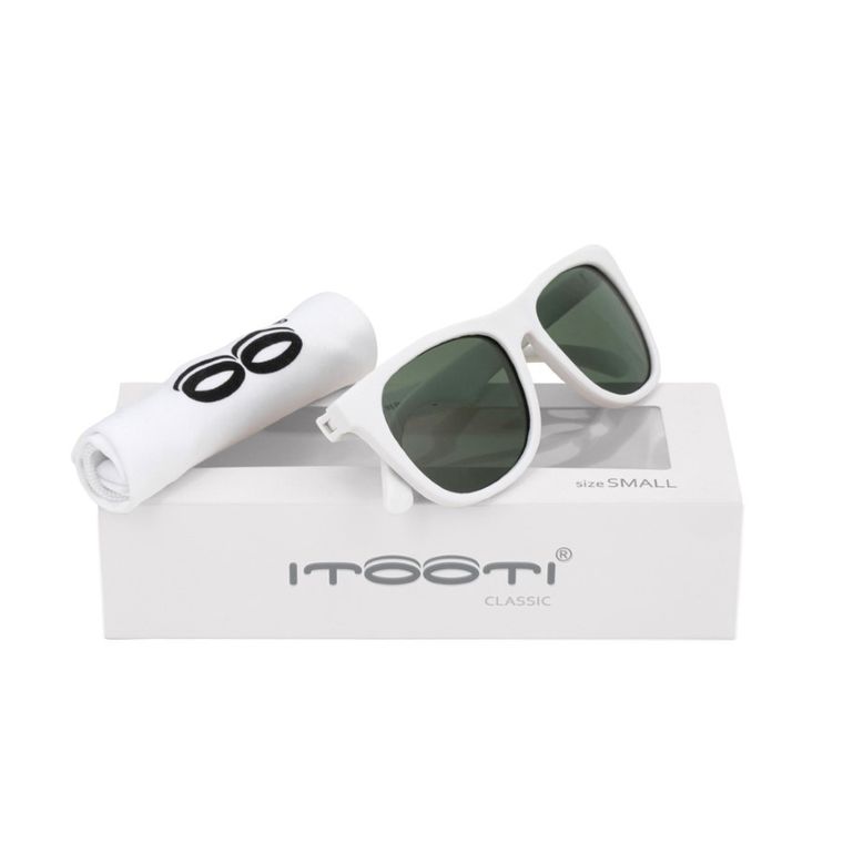 Itooti, Classic, okulary przeciwsłoneczne, białe, 0m+