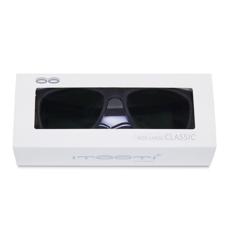 Itooti, Classic, okulary przeciwsłoneczne, czarne, 7l+