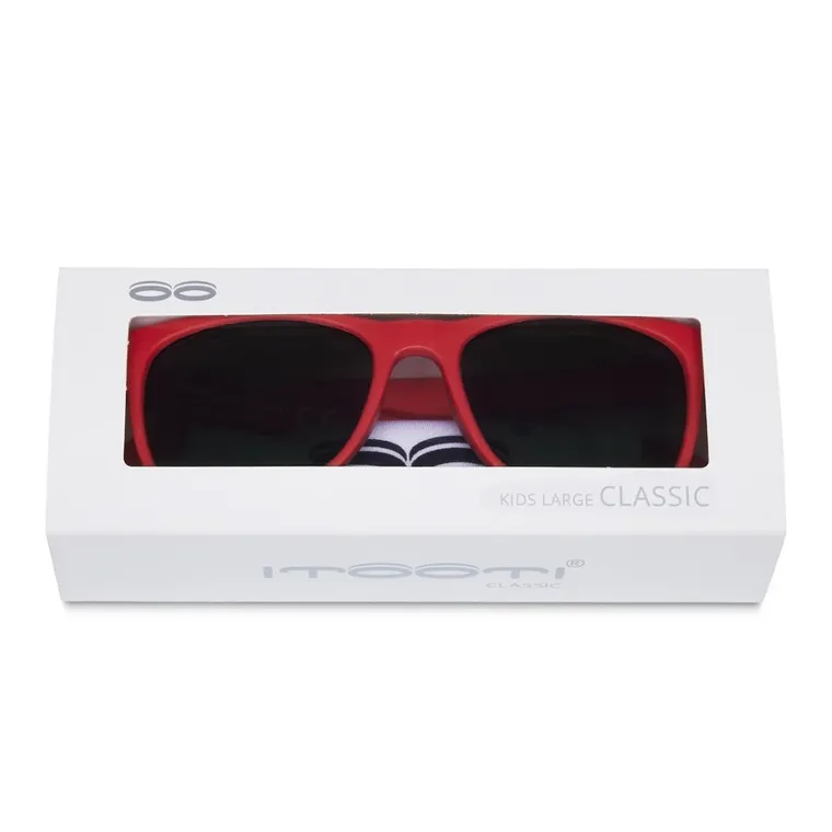 Itooti, Classic, okulary przeciwsłoneczne, czerwone, 7l+