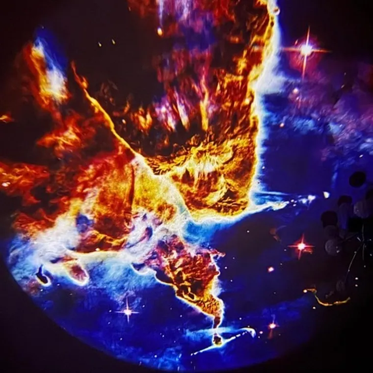 Izoxis, projektor gwiazd LED