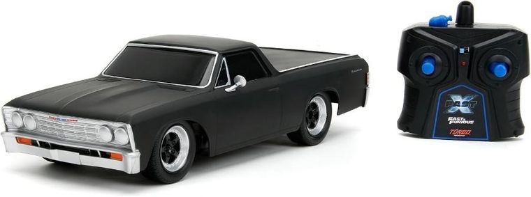 Jada, Fast & Furious, 1967 Chevy El Camino, model pojazdu zdalnie sterowany, 1:16