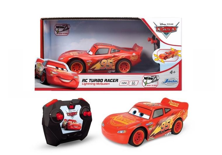 Jada Toys, Auta, Zygzak McQueen, pojazd zdalnie sterowany, 1:24