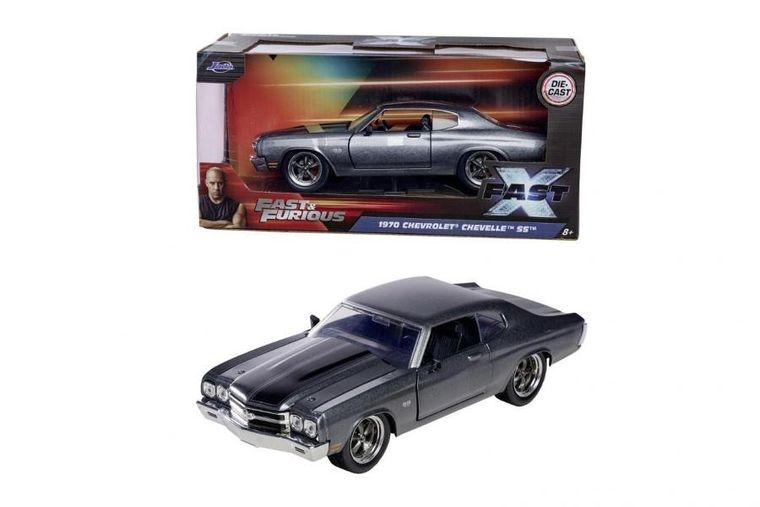 Jada Toys, Fast & Furious, Chevrolet Chevelle 1970, model pojazdu, 1:24