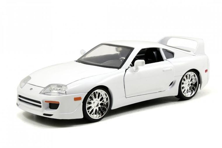 Jada Toys, f&f toyota supra white 1995 1:24