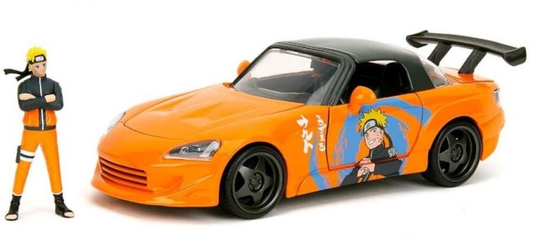 Jada Toys, Naruto, 2001 Honda S2000, pojazd zdalnie sterowany, 1:24