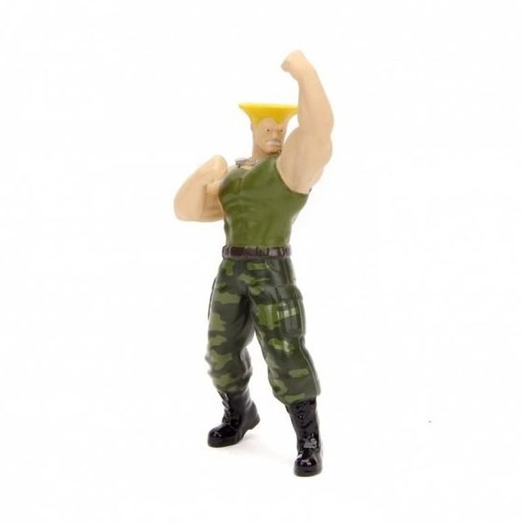 Jada Toys, Street Fighter, 1956 Ford Pick-up, model pojazdu z figurką, 1:24